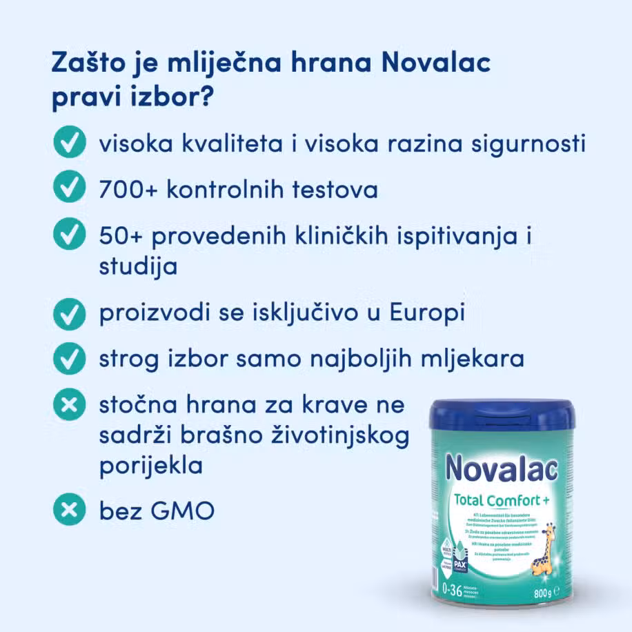Novalac Total Comfort + 800 g - Slika 3