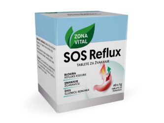 Zona Vital SOS Reflux tablete za žvakanje 40 komada
