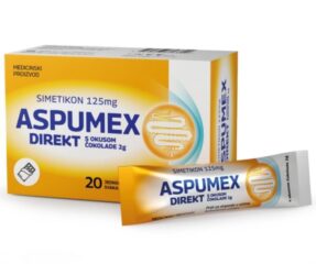 Aspumex Direkt 125 mg čokolada 20 x 2 g