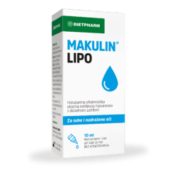 Dietpharm Makulin Lipo kapi za oči 10 ml