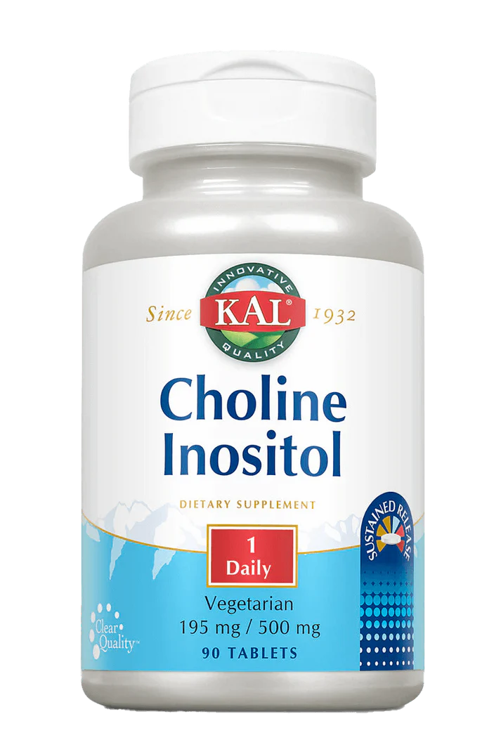 KAL Choline Inositol Sustained Release 90 tableta