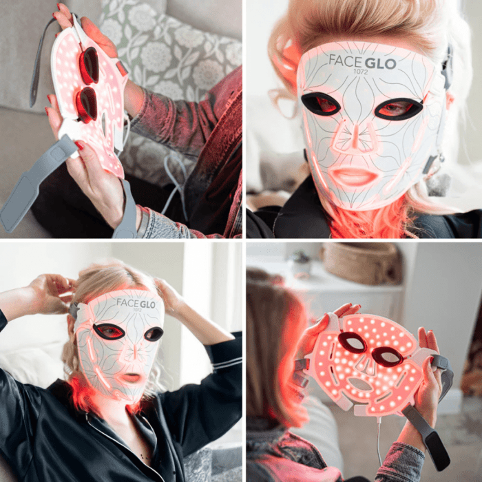 RIO FaceGlo LED maska za lice + Photology maska (30ml) - Slika 3