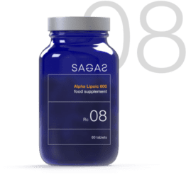 Sagas Rc 08 Alpha Lipoic 600 60 tableta