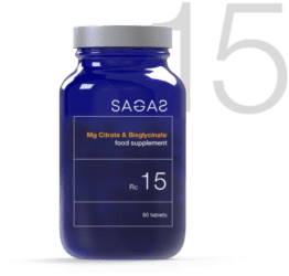 Sagas Rc 15 Mg Citrate & Bisglycinate, za podršku energiji
