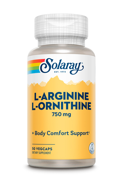 Solaray L-Arginine + L-Ornithine 50 kapsula