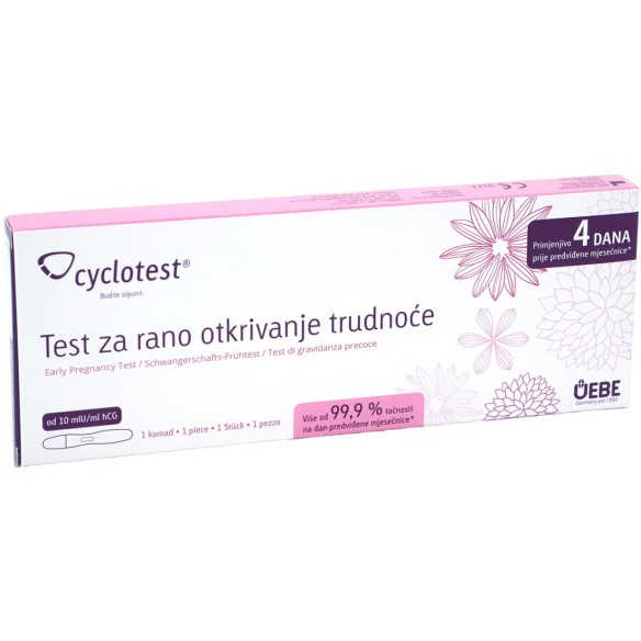 Uebe Cyclotest Test na ranu trudnoću