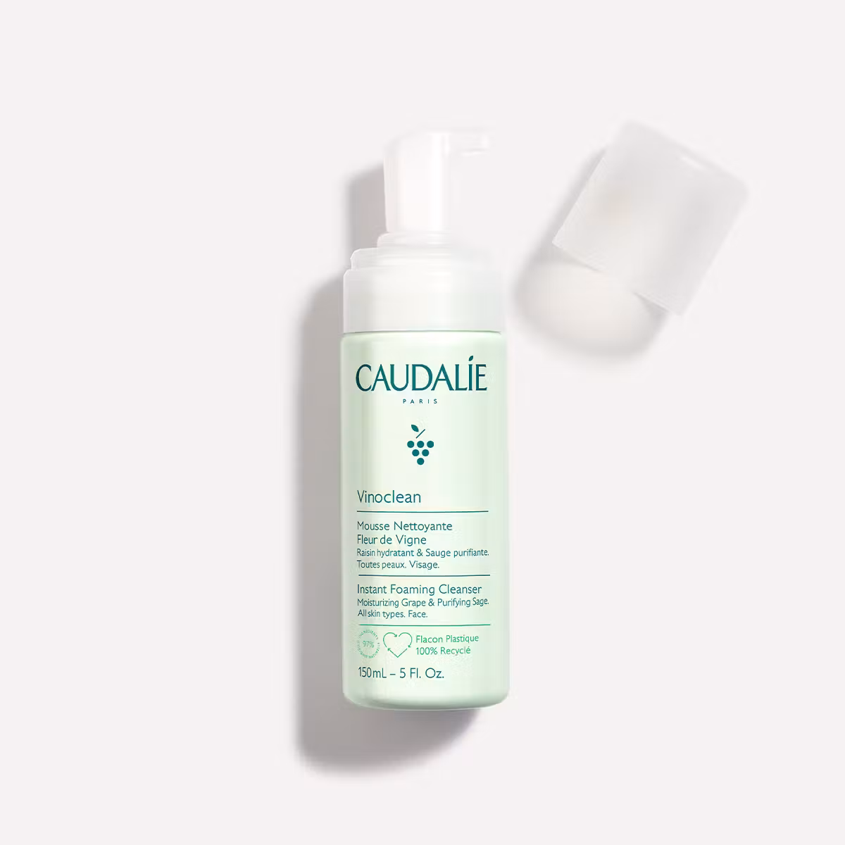 Caudalie Vinoclean instant pjenušavi čistač 150 ml
