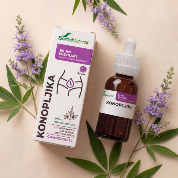 Soria Natural KONOPLJIKA Kompleks kapi 50 ml - Slika 2