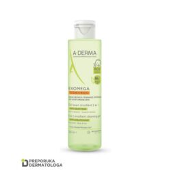 A-Derma Exomega Control emolijentni gel za čišćenje 2U1 200 ml