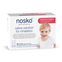 Nosko hipertonična otopina za inhalaciju 3% 18 x 4 ml