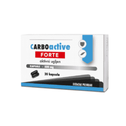 Carboactive Forte 500 mg 20 kapsula