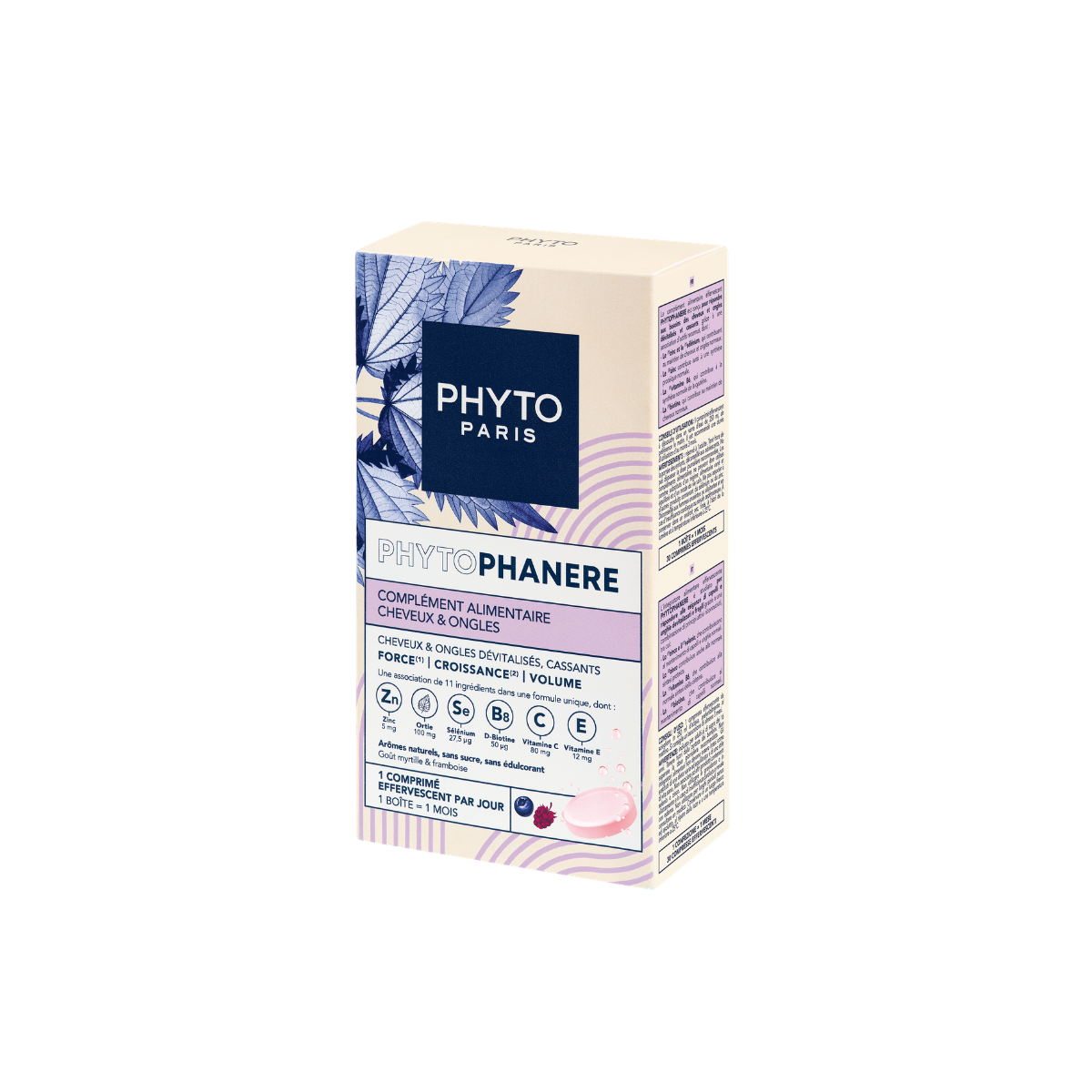 Phyto PhytoPhanere šumeće tablete dodatak prehrani za kosu i nokte - Slika 2