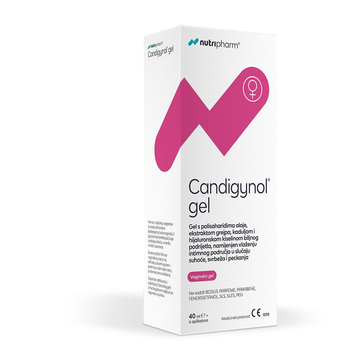 NutriPharm Candigynol gel 40 ml