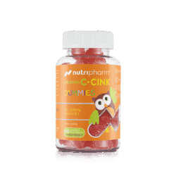 Nutripharm Vitamin C + Cink Gummies 60 gumenih medvjedića