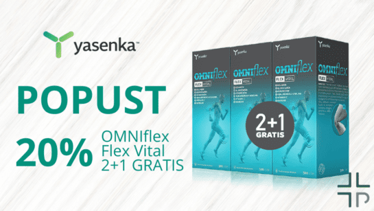 Yasenka OMNIflex Flex Vital 2+1 GRATIS -20%