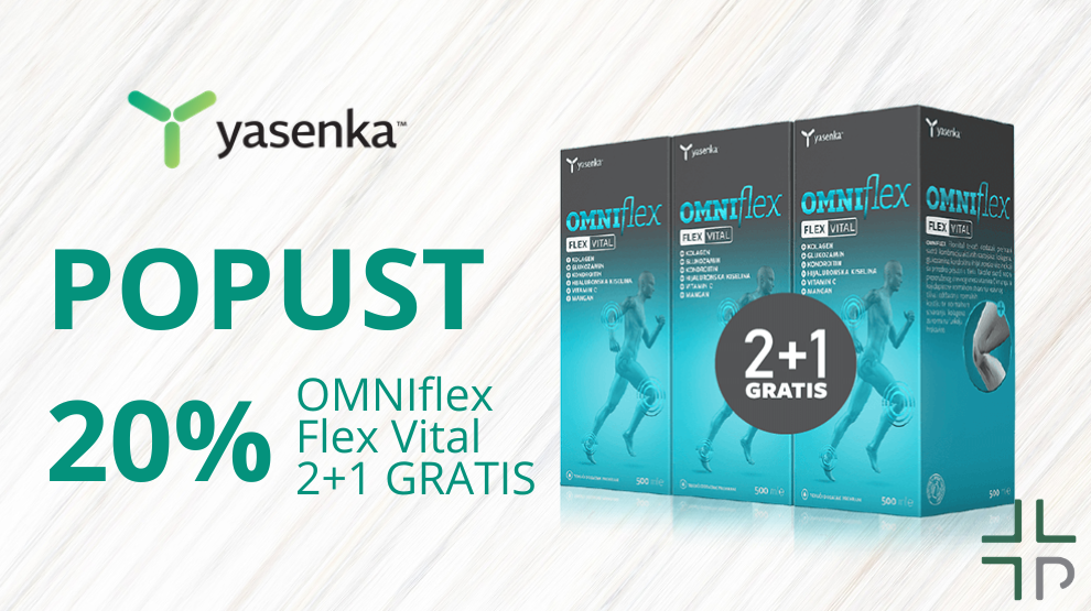 Yasenka OMNIflex Flex Vital 2+1 GRATIS -20%