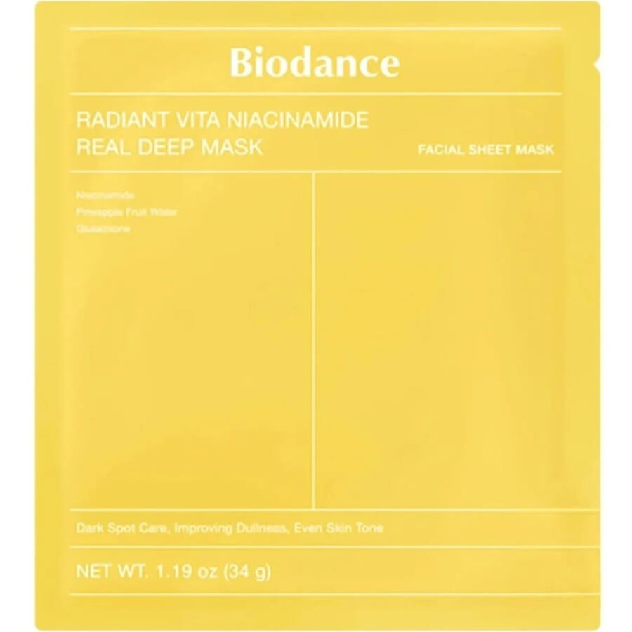 Biodance Radiant Vita Niacinamide Real Deep Mask Maska za njegu lica