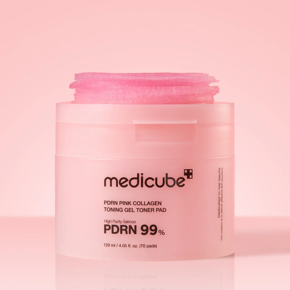 Medicube PDRN Pink Collagen Gel Toner Pad 70 kom - Slika 3