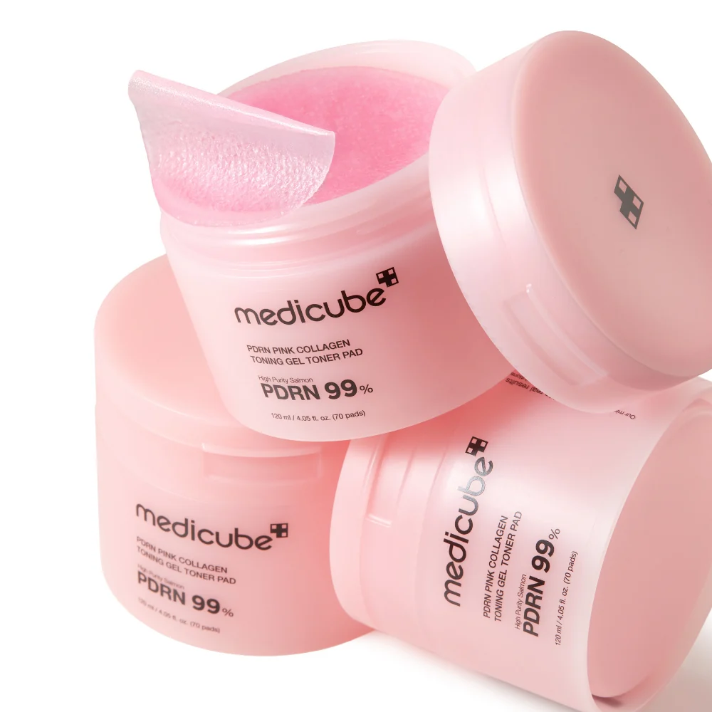 Medicube PDRN Pink Collagen Gel Toner Pad 70 kom - Slika 2