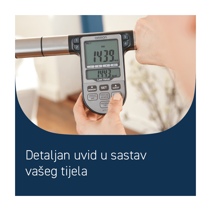 OMRON BF511 dijagnostička vaga za analizu tjelesnog sastava - Slika 3