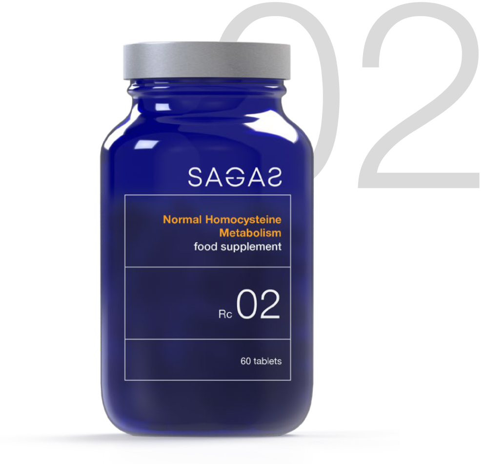 Sagas RC 02 Normal Homocysteine Metabolism 60 tableta