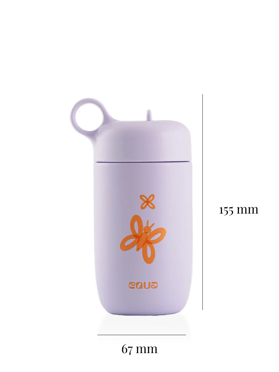 EQUA Butterfly dječja bočica 400 ml - Slika 3