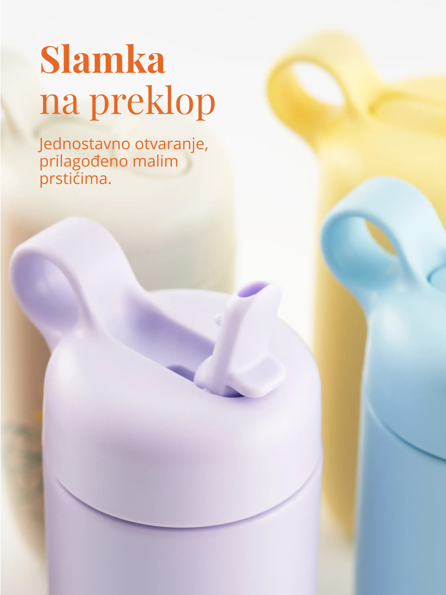 EQUA Butterfly dječja bočica 400 ml - Slika 5