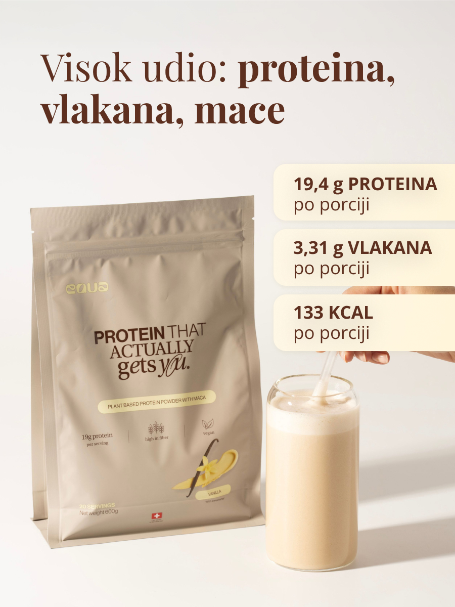 Equa Vanilija proteini 600 g - Slika 2