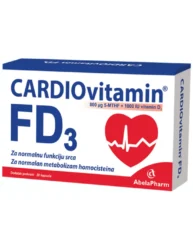 Abela Cardiovitamin FD3 30 kapsula