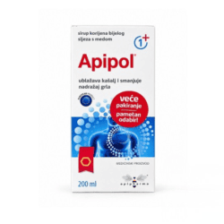 Apipharma Apipol medni sirup 200 ml