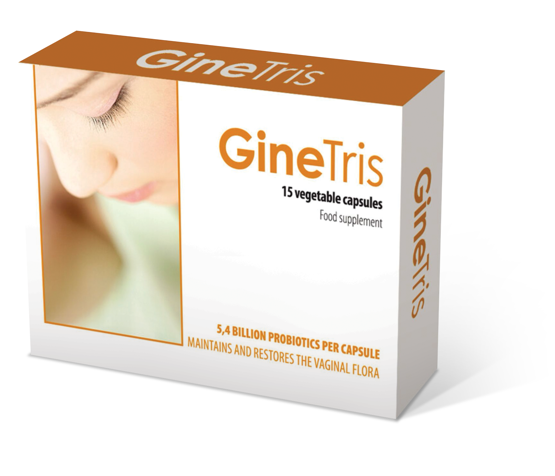 GineTris oralni probiotik za intimno zdravlje žena, 15 kapsula