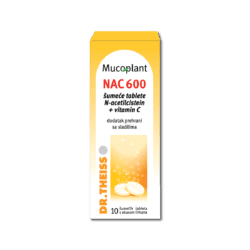 Dr. Theiss Mucoplant NAC 600 šumeće tablete