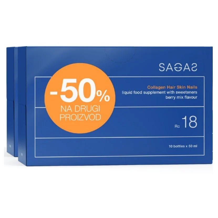 Sagas Rc 18 Collagen Hair Skin Nails PROMO PAKET