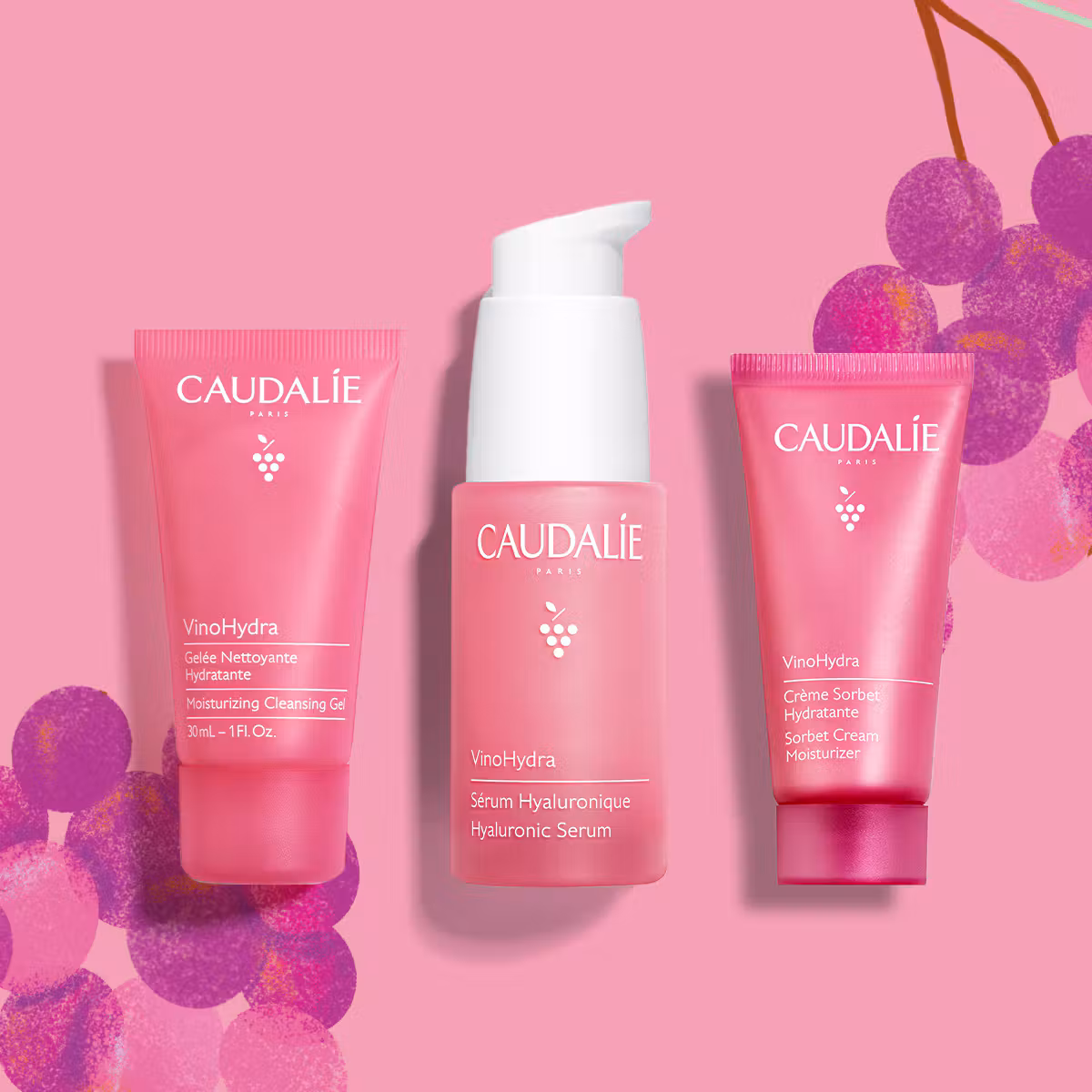Caudalie XMAS Vinohydra Serum Set 2026 The Moisturizing Routine - Slika 2