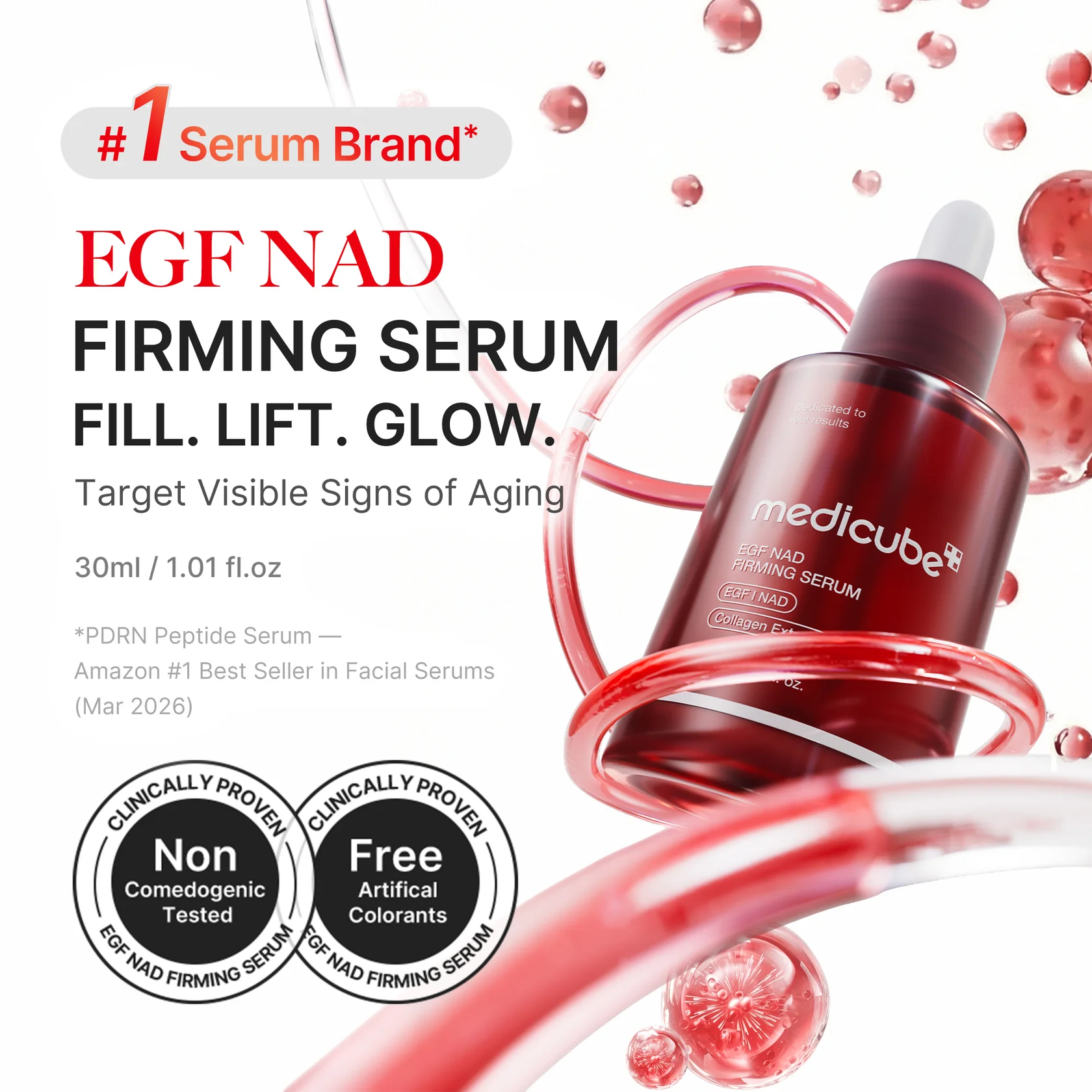 Medicube EGF NAD+ Firming Serum 30 ml - Slika 2