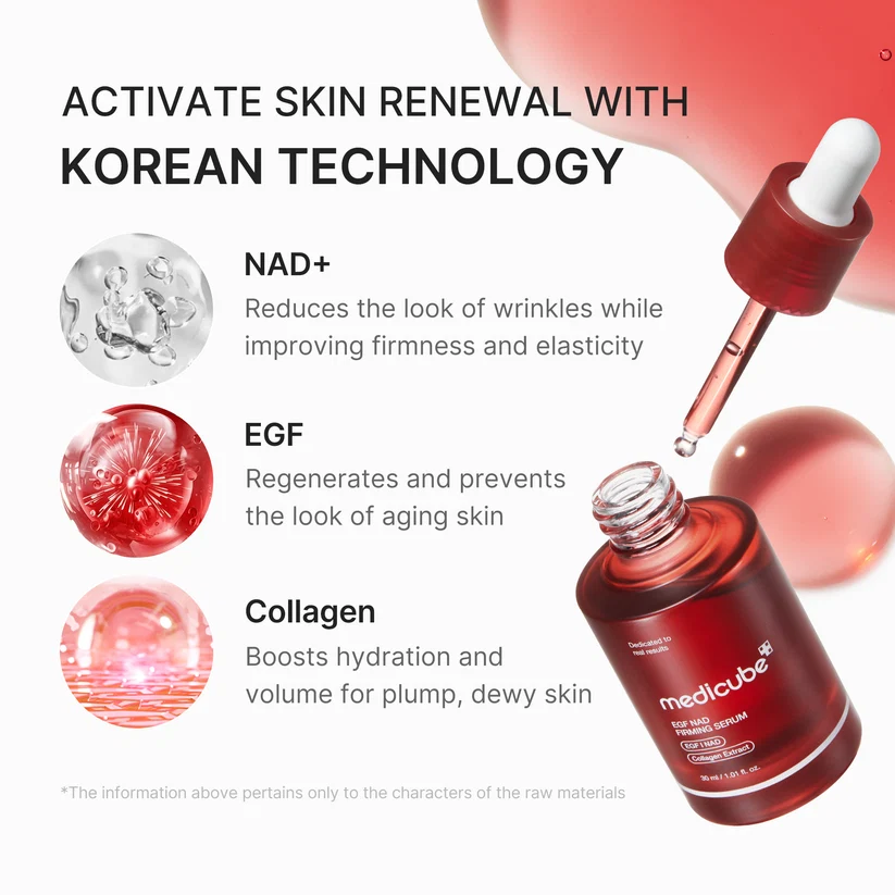 Medicube EGF NAD+ Firming Serum 30 ml - Slika 3