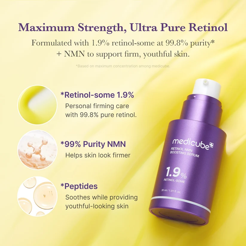 Medicube Retinol NMN Boosting Serum 30 ml - Slika 4