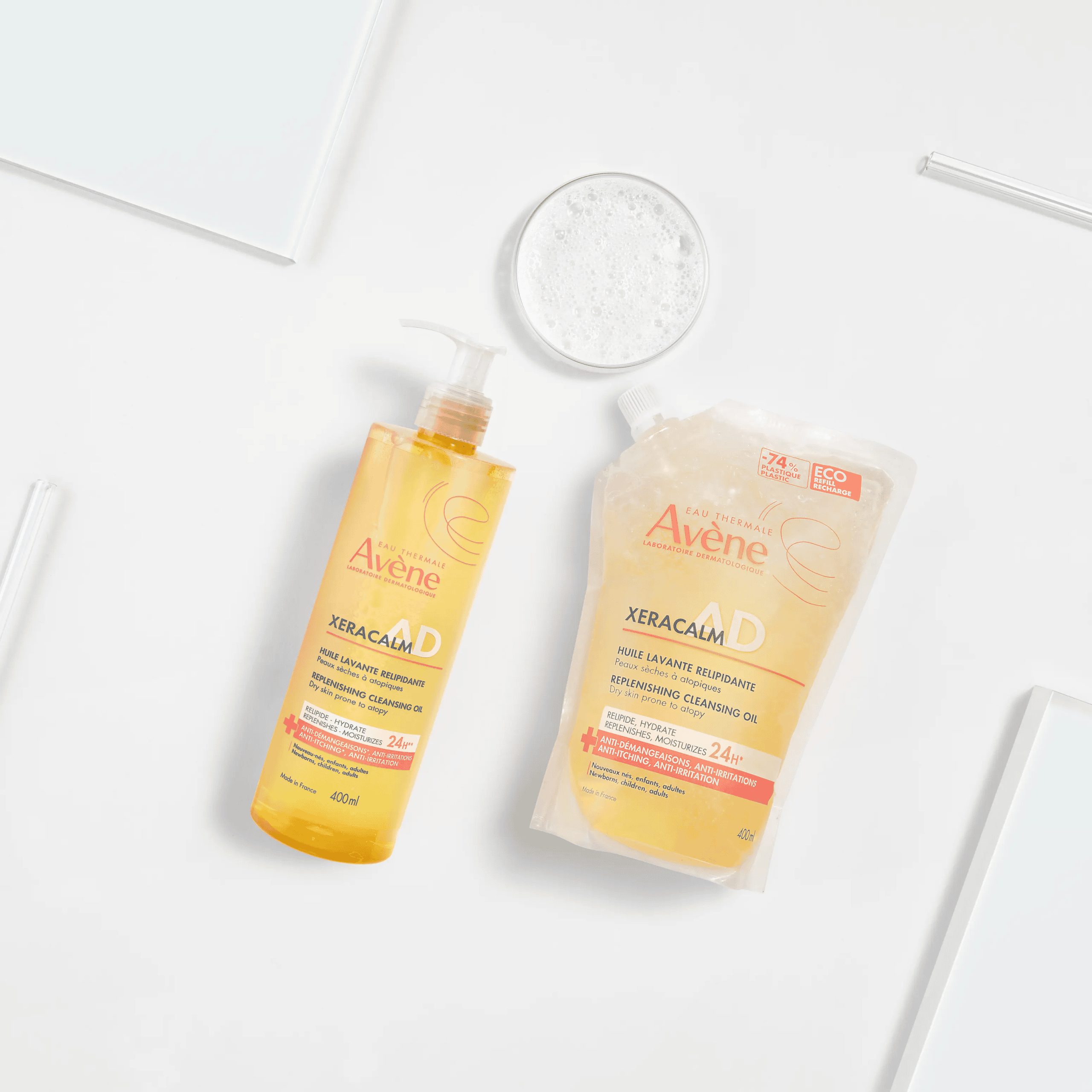Avène XeraCalm A.D. Ulje 400 ml + Refill 400 ml